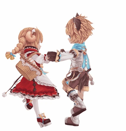 Two Envoys dancing: Allure of the Past