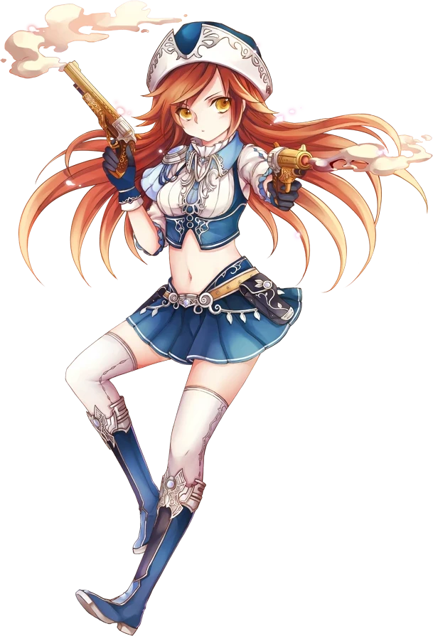 Gunslinger class art